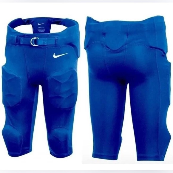 The Nike Dri-FIT Recruit Integrated 3.0 Football Pants in royal blue - Picture 5 of 10